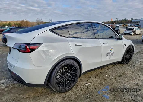 2021 Tesla Model Y из США, поврежденный, VIN 5YJYGDEE4MF294598